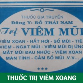 Thuốc trị viêm xoang đông y Đỗ Thái Nam bán Hà Nội - TPHCM